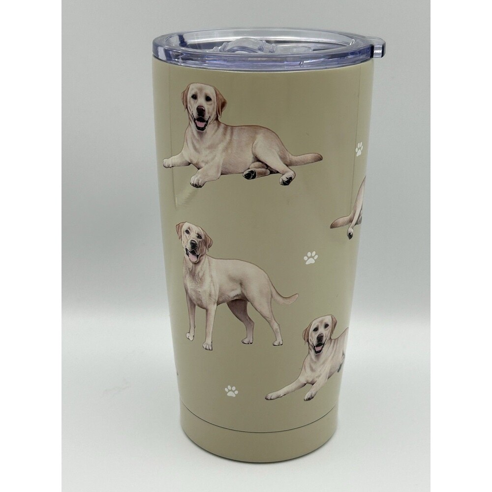 New Yellow Labrador Serengti 16 oz Stainless Steel, Vacuum Insulated Tumbler